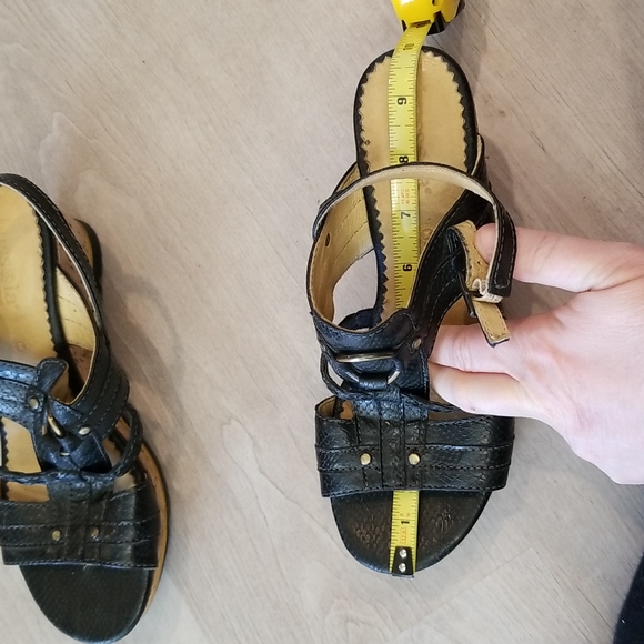 EUC Bussola Marseille T Wedge Snake Coal - Picture 11 of 12